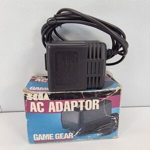 Sega Game Gear AC Adapter MK2103 Power Supply 120V Input 10V Output Original Box